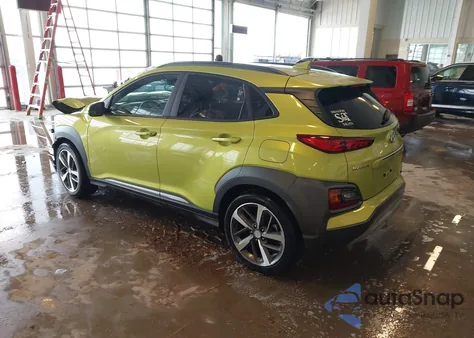 2020 Hyundai Kona Ultimate z USA, uszkodzony, nr VIN KM8K53A58LU476821